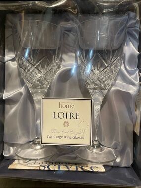 Marks & Spencer Clear Crystal Loire Large Wine Glasses - Clear
